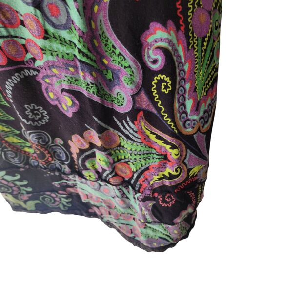 Desigual A Line Dress Womens Sz Small Ecclectic Boho Art To Wear Colorful Wacky - Picture 3 of 8